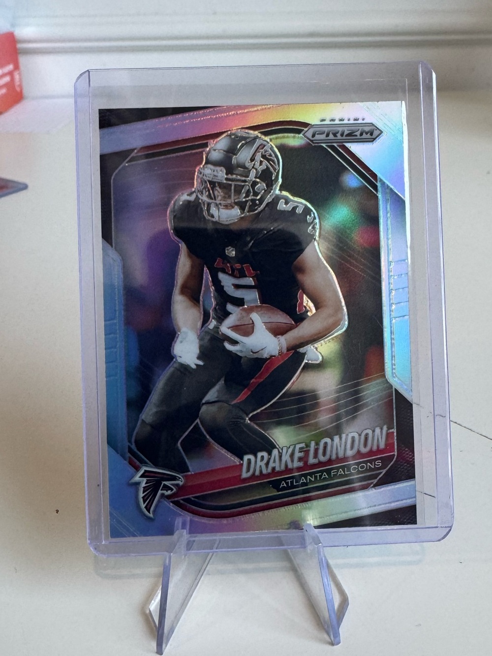 2025 Drake London Panini Prizm Silver Prizm. Atlanta falcons